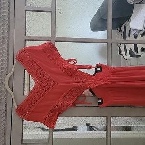 Sexy red dress, one size